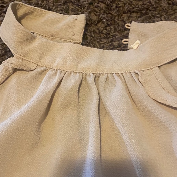 Chic Cream Ruffle Tank Top - Picture 2 of 6